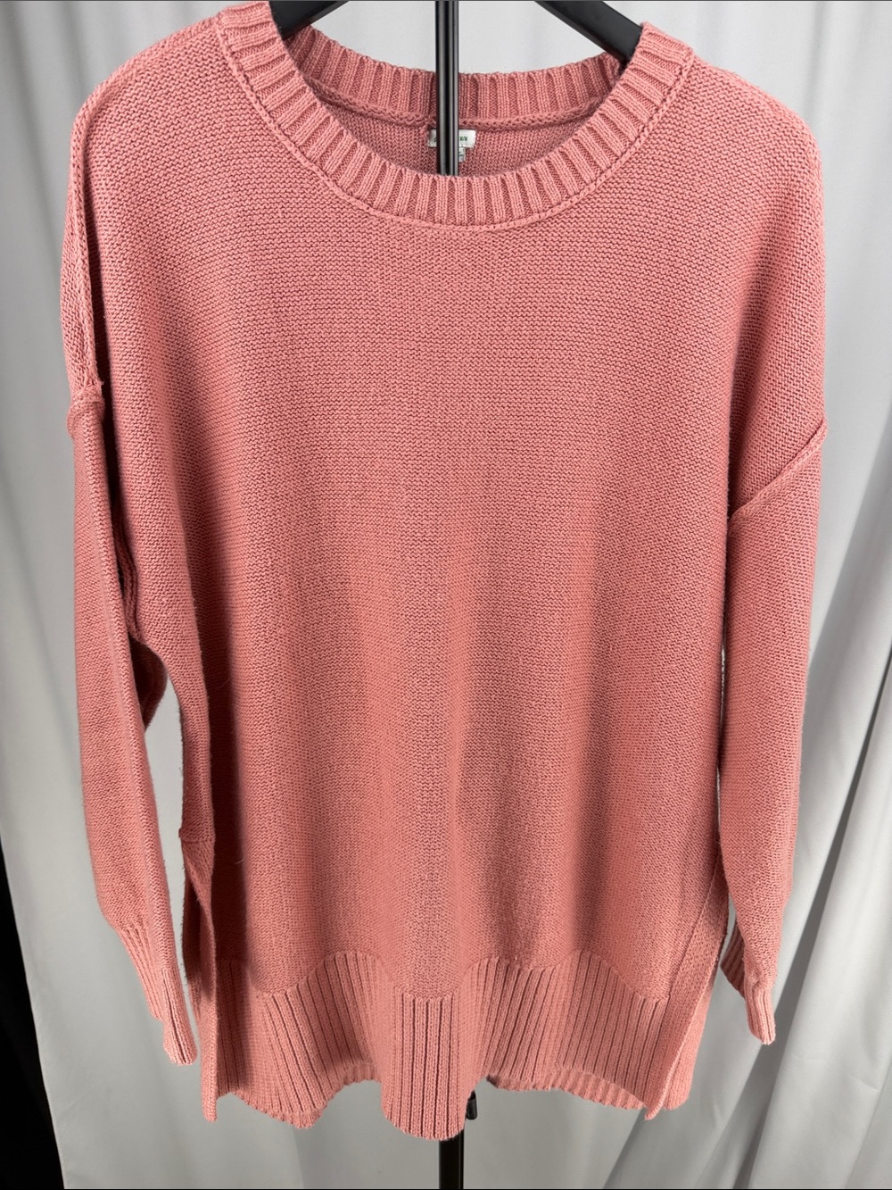 Aerie Dusty Rose Pink Oversized Crewneck Sweater M